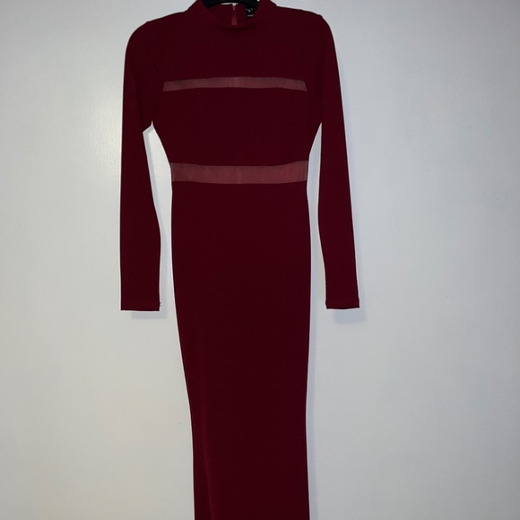 Windsor maroon formal evening gown, size small - Picture 1 of 3